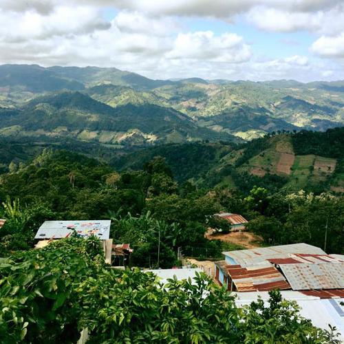 Image of rolling hills and forests in Guatemala
